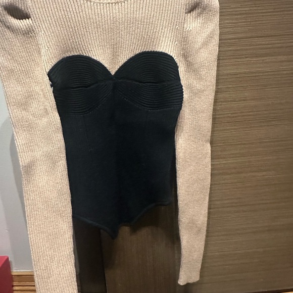 Fleur du Mal Camel Cowl Neck Sweater - Picture 5 of 6